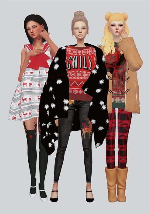 sims 4 outfit pack